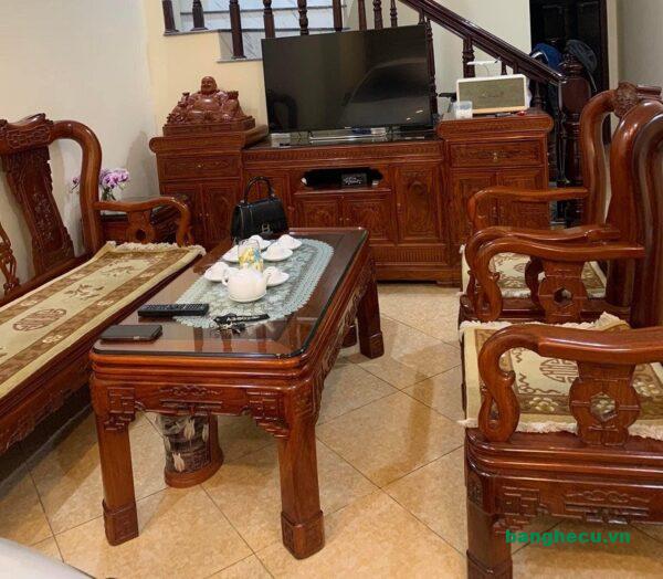 Thu mua bàn ghế gỗ cũ giá cao