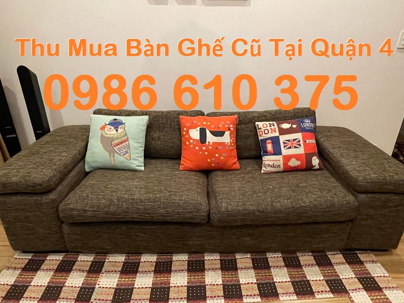 Thu mua ghế sofa cũ giá cao quận 8