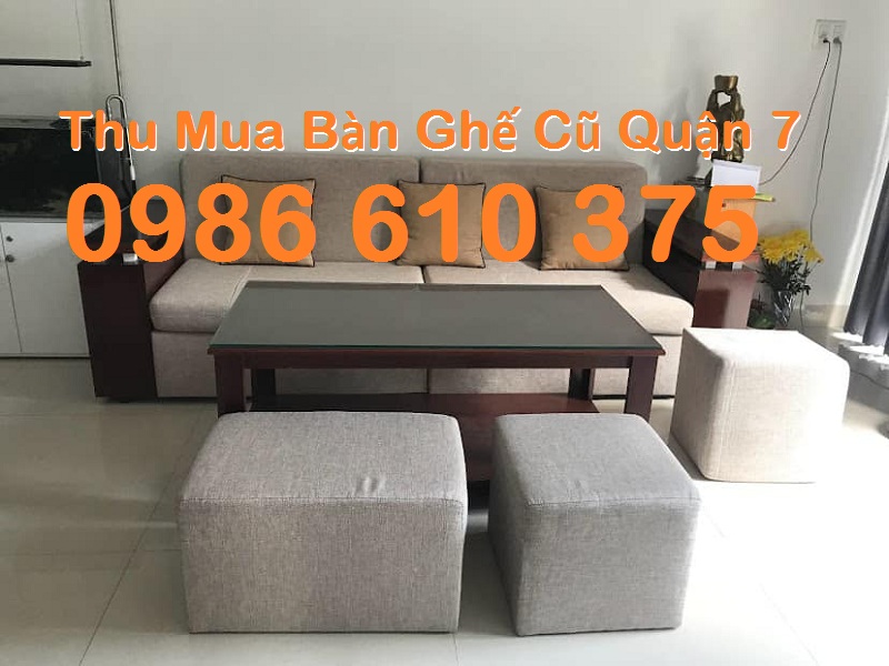Chuyên thu mua bàn ghế cũ tại quận 7 giá cao