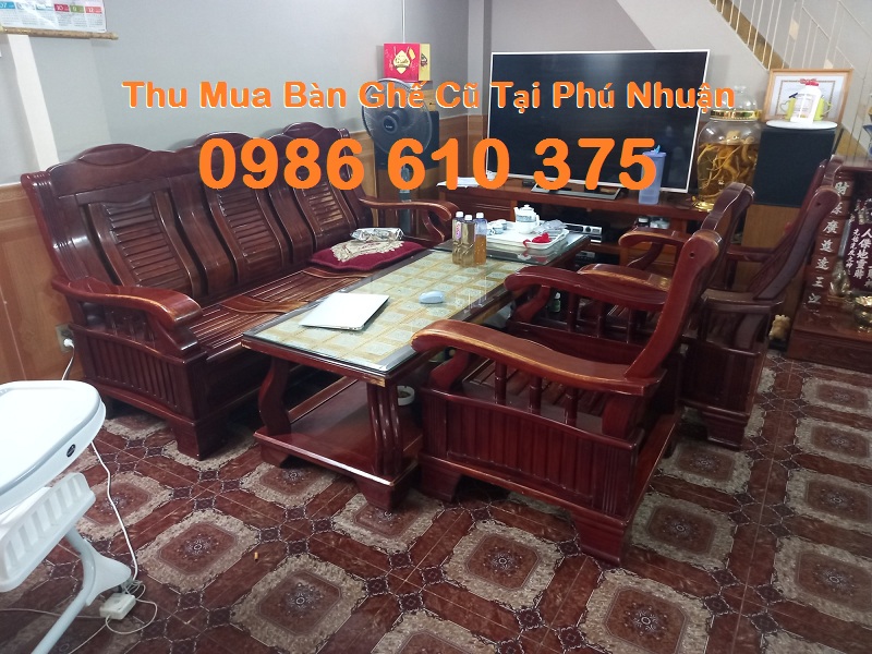 Công ty thu mua bàn ghế cũ tại Phú Nhuận