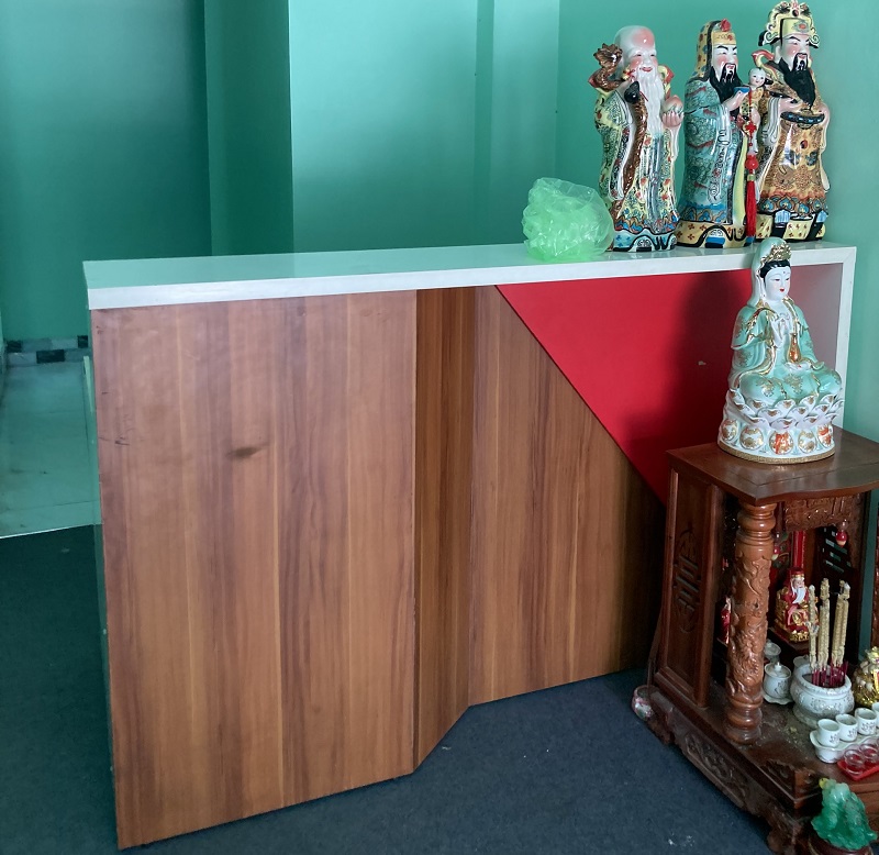 Thu mua bàn quầy lễ tân cũ quận 2