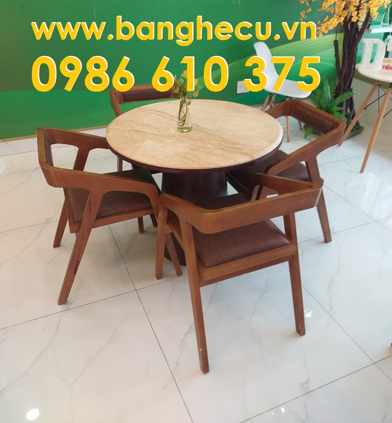 Thu mua bàn ghế gỗ cũ giá cao tại quận 6