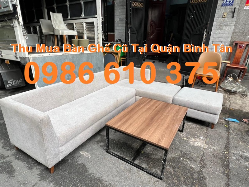 Chuyên thu mua bàn ghế cũ tại quận Bình Tân