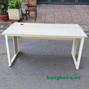 Alternative view of Bàn làm việc chân sắt 1m4 cũ giá rẻ