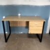 Bàn làm việc cũ 1m2 có 2 hộc tủ giá rẻ