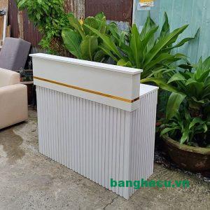 Quầy spa 1m2 lam sóng nhựa giá rẻ
