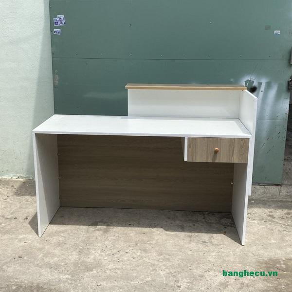 Quầy lễ tân 1m5 thanh lý giá rẻ - Ảnh 2