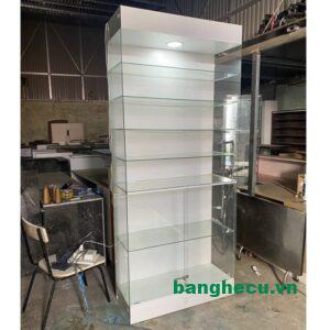 Thanh lý tủ kính trưng bày cũ 1m x 2m3 giá rẻ