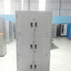 Tủ locker sắt 6 ngăn tồn kho thanh lý