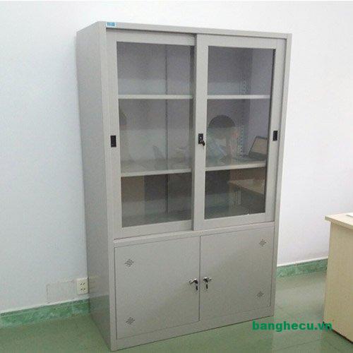 Tủ hồ sơ hòa phát 2 cánh kìa lùa mới 90%