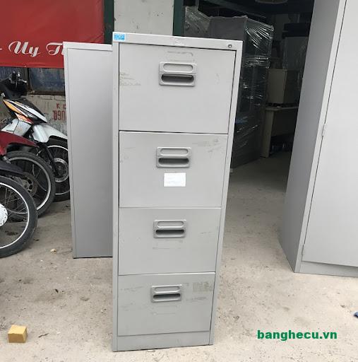 Tủ sắt 4 ngăn kéo hòa phát chính hãng mới 90%