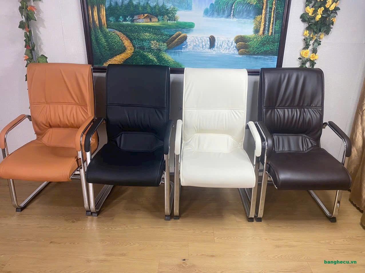 Ghế chân quỳ bọc da hàng cao cấp tồn kho