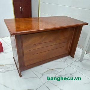 Bàn Trưởng phòng làm việc gỗ tự nhiên ngang 1m2