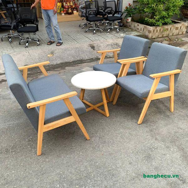 Bàn ghế sofa quán cafe phòng lạnh thanh lý