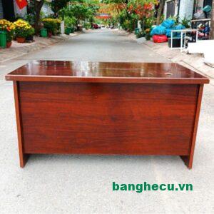 Thanh lý bàn giám đốc cũ 1m4 x 70cm giá rẻ