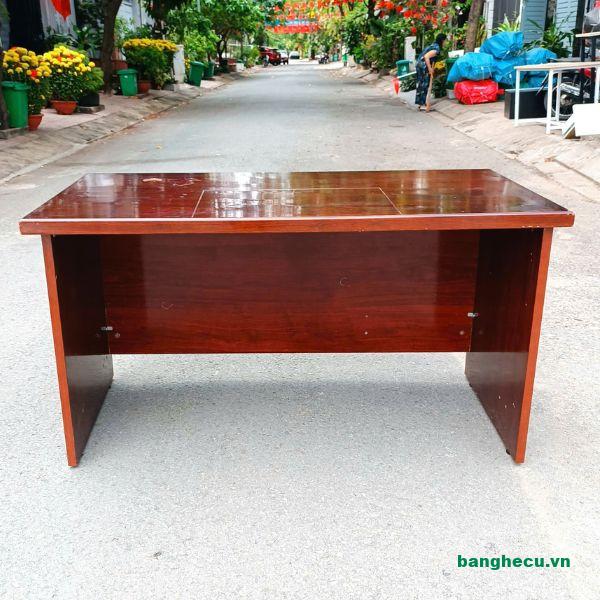 Thanh lý bàn giám đốc cũ 1m4 x 70cm giá rẻ - Ảnh 2