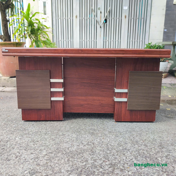 Bàn giám đốc làm việc gỗ MDF 1m6 thương hiệu Hòa Phát