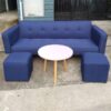 Thanh lý bộ sofa màu xanh dài 2m giá rẻ
