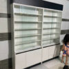 Tủ trưng bày 1m2 x 2m cửa kính lùa giá rẻ