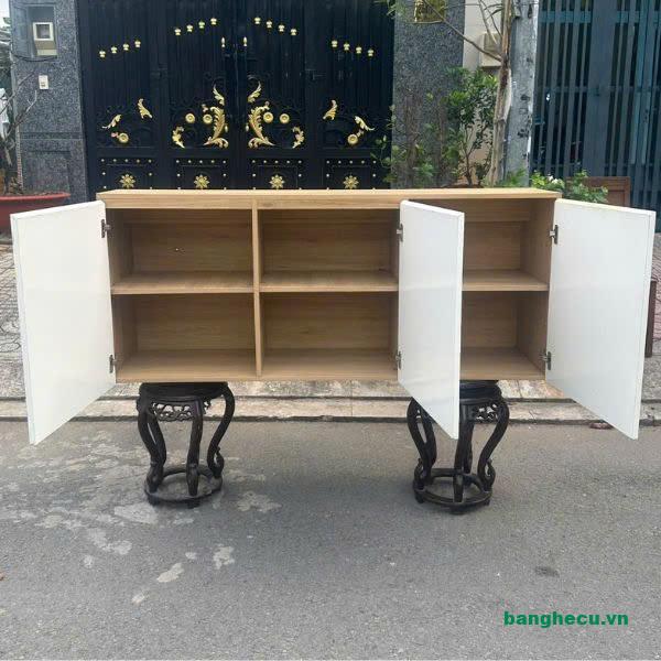 Thanh lý tủ hồ sơ có chậu để hoa mới 95% - Ảnh 2