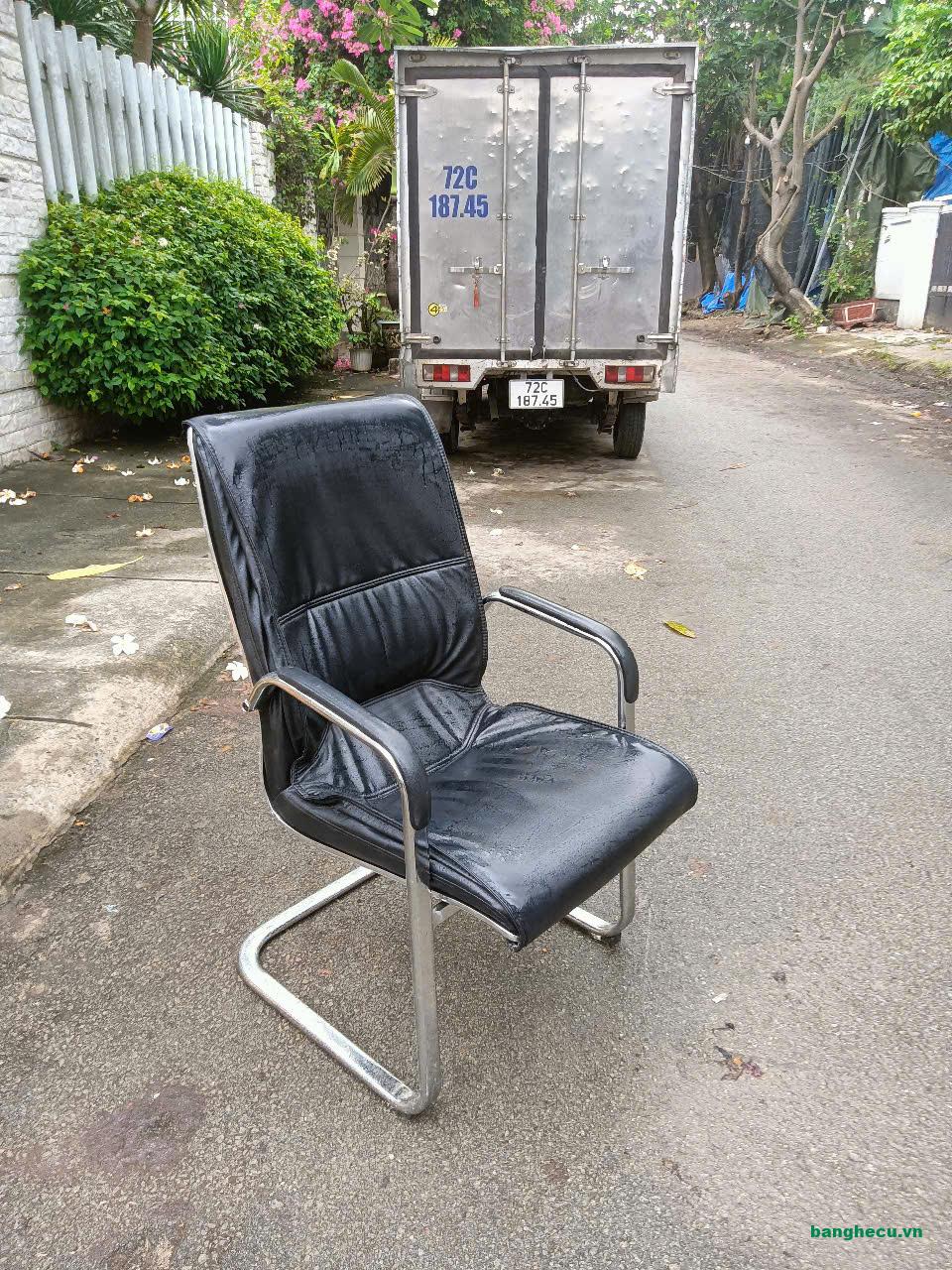 Ghế chân quỳ bọc da chân inox mới 90% - hàng cao cấp - Ảnh 5