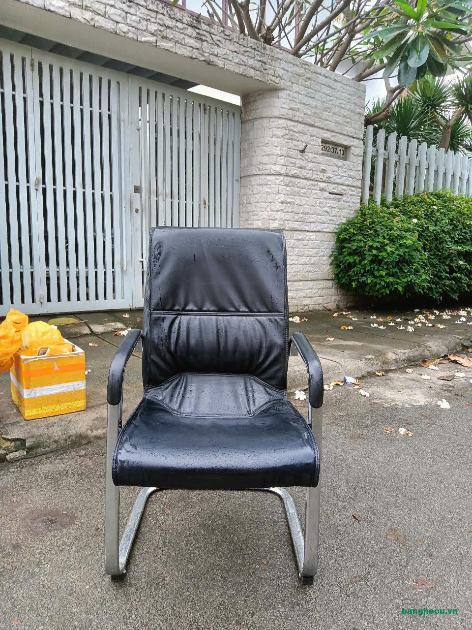 Ghế chân quỳ bọc da chân inox mới 90% - hàng cao cấp - Ảnh 3