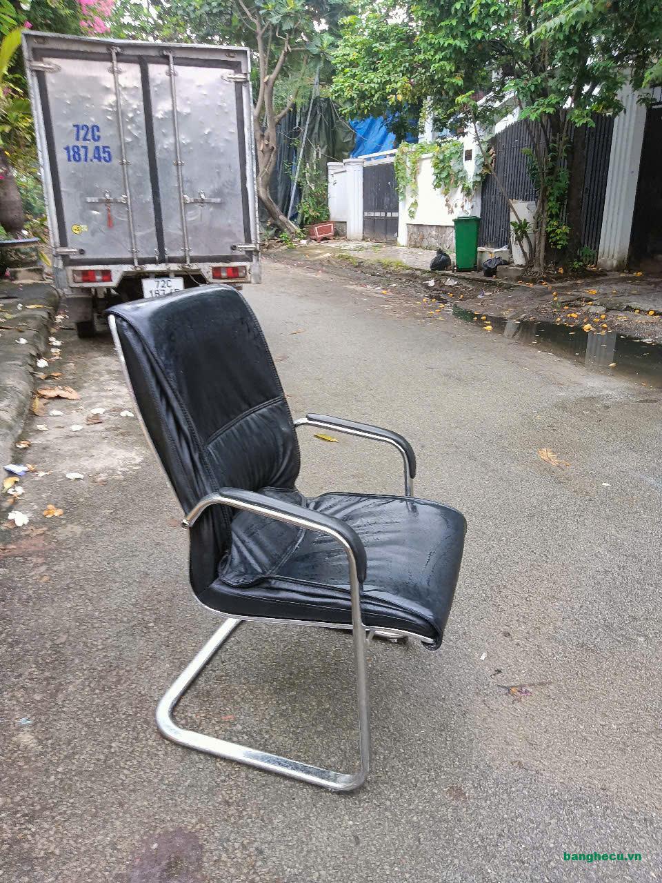 Ghế chân quỳ bọc da chân inox mới 90% - hàng cao cấp - Ảnh 2