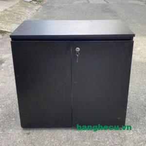 Alternative view of Tủ tài liệu thấp 2 cánh 1mx60cm gỗ công nghiệp mới 99%