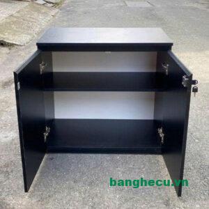 Tủ tài liệu thấp 2 cánh 1mx60cm gỗ công nghiệp mới 99%