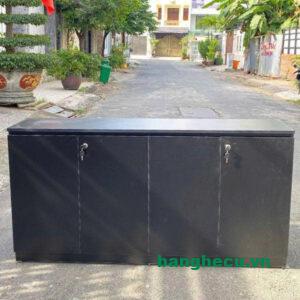 Tủ hồ sơ thấp, tủ gỗ lưu trữ tài liệu gỗ MDF chống ẩm mới 90%