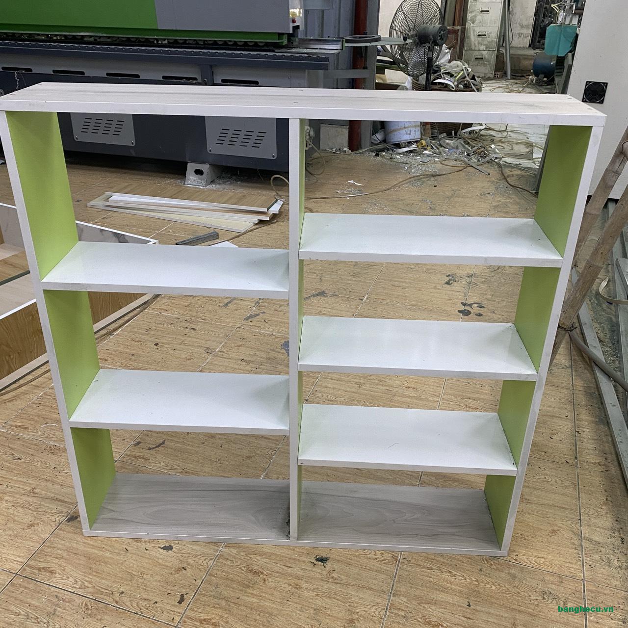 Kệ sách, kệ gỗ trang trí 1mx1m mới 90% - Ảnh 11