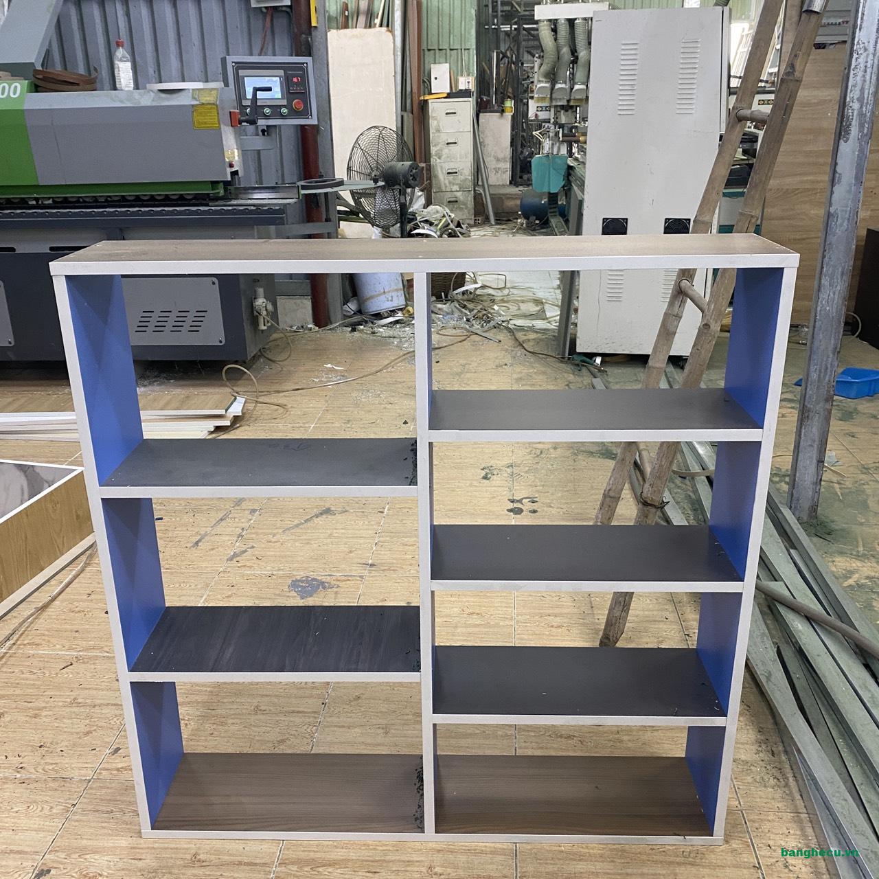 Kệ sách, kệ gỗ trang trí 1mx1m mới 90% - Ảnh 10