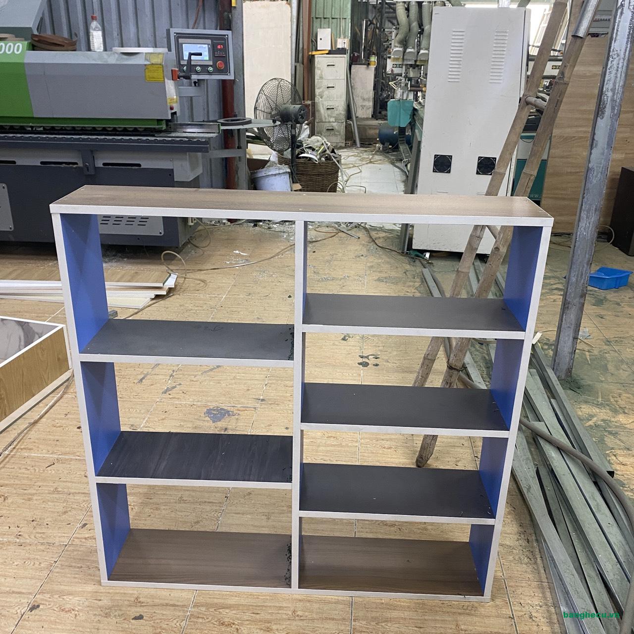 Kệ sách, kệ gỗ trang trí 1mx1m mới 90% - Ảnh 9