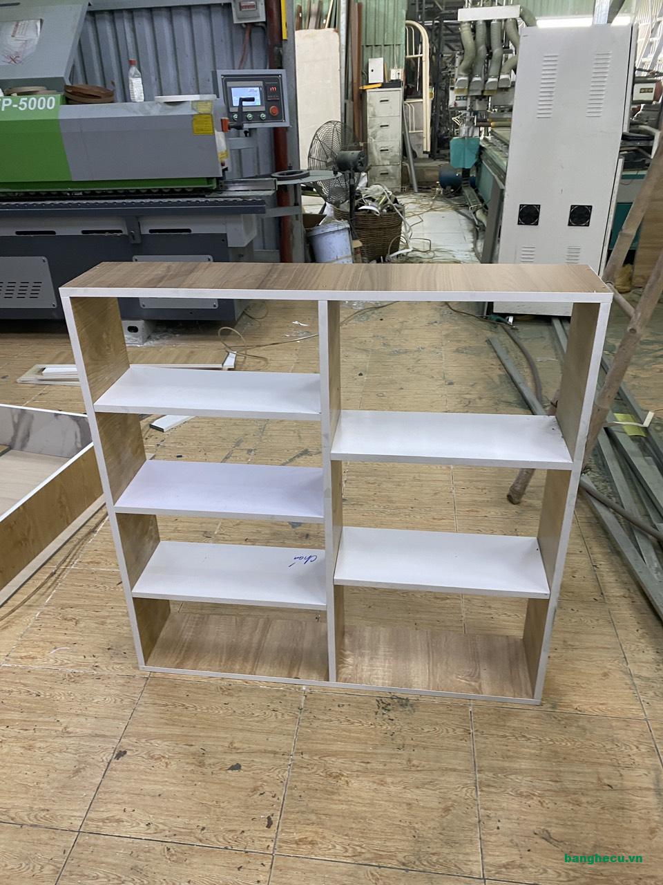 Kệ sách, kệ gỗ trang trí 1mx1m mới 90% - Ảnh 6