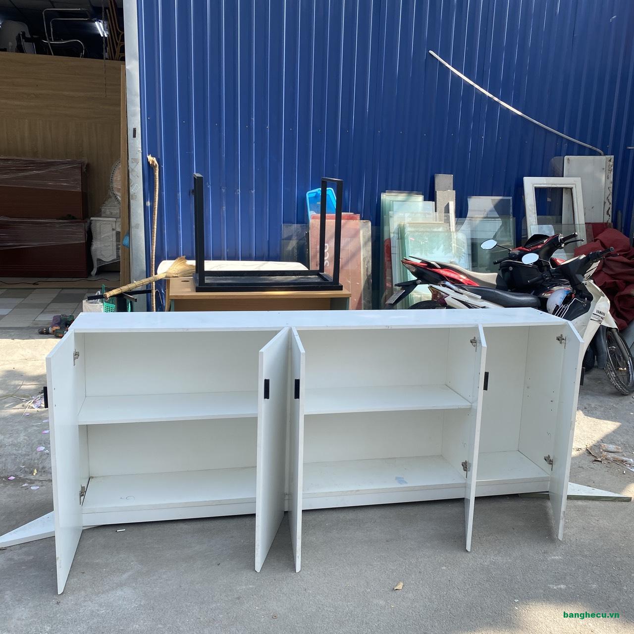 Tủ hồ sơ treo, tủ lưu trữ tài liệu văn phòng 2m4x95cm màu trắng - Ảnh 2