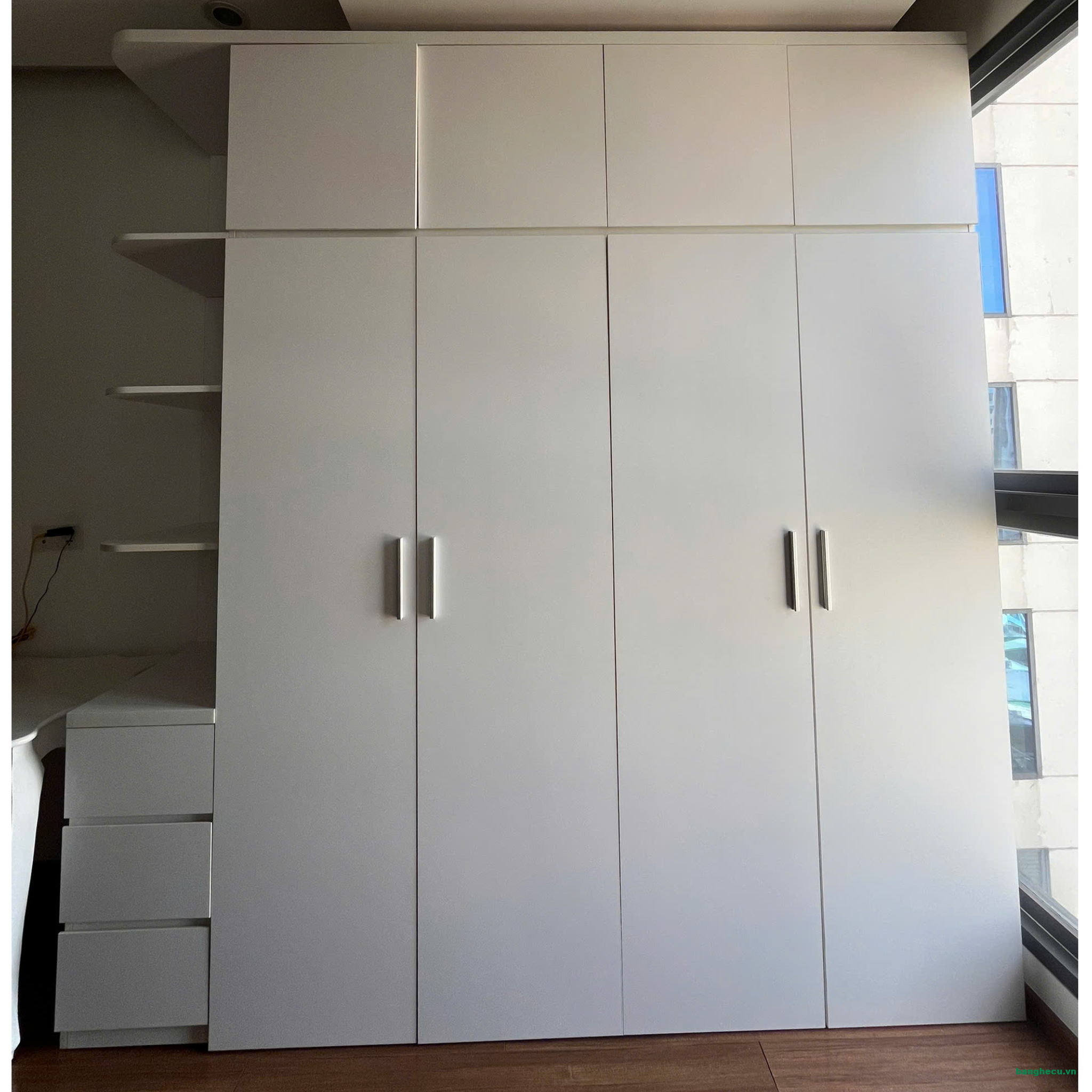 Tủ quần áo kịch trần 1m6x2m3 thanh lý