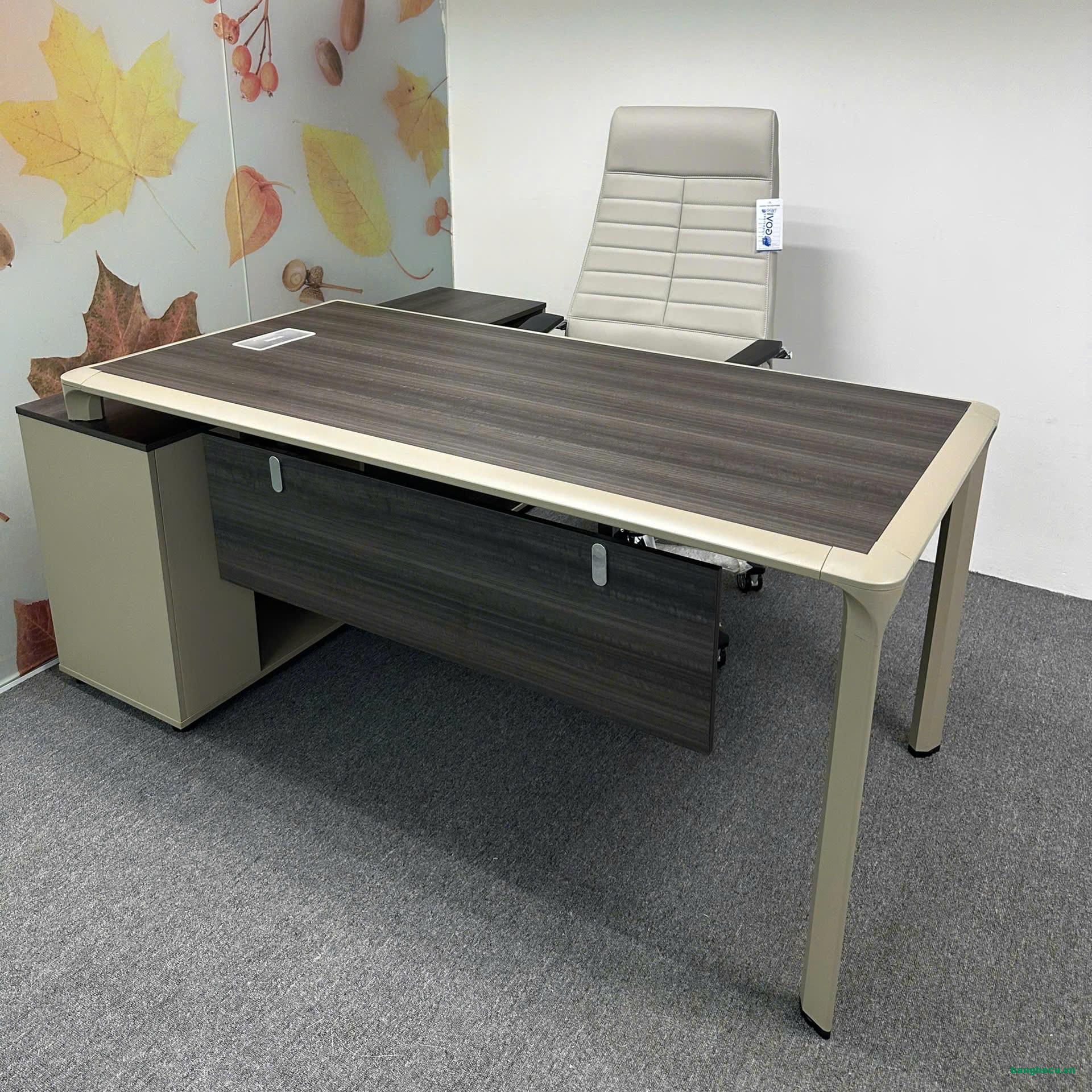 Bàn giám đốc góc L thanh lý tồn kho