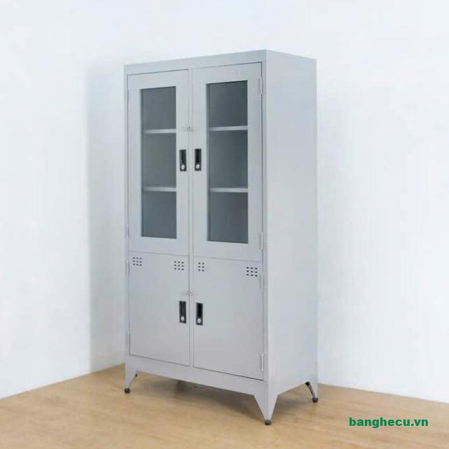Tủ hồ sơ sắt 4 cánh cao cấp mới 100%
