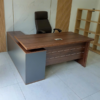 Bàn làm việc Giám đốc chữ L gỗ MDF chống ẩm