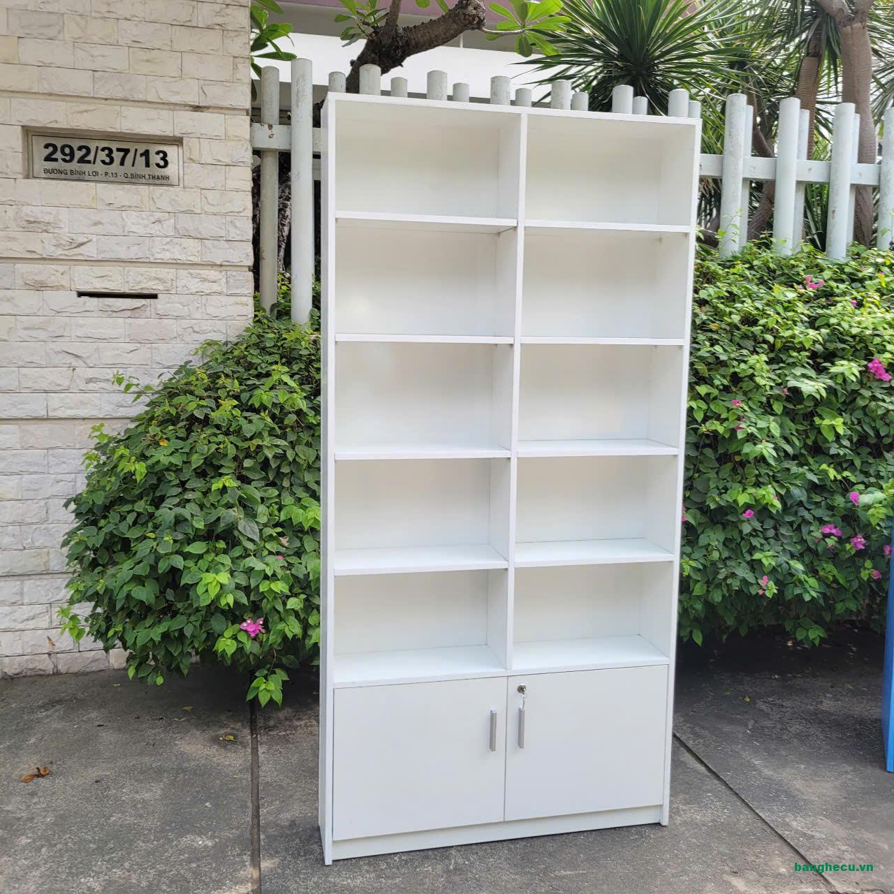 Tủ trưng bày gỗ công nghiệp 1m2x2m sâu 20cm mới 100%