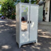 Tủ quần áo sắt 2 cánh 90cmx1m8 thanh lý