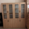 Tủ hồ sơ, tủ tài liệu cửa kính 1m6x1m8 màu kem thanh lý
