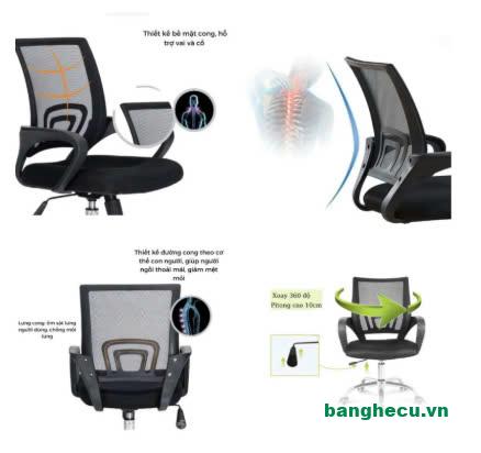 Xã Kho thanh lý 50 ghế xoay lưng lưới đẹp giá rẻ - Ảnh 5