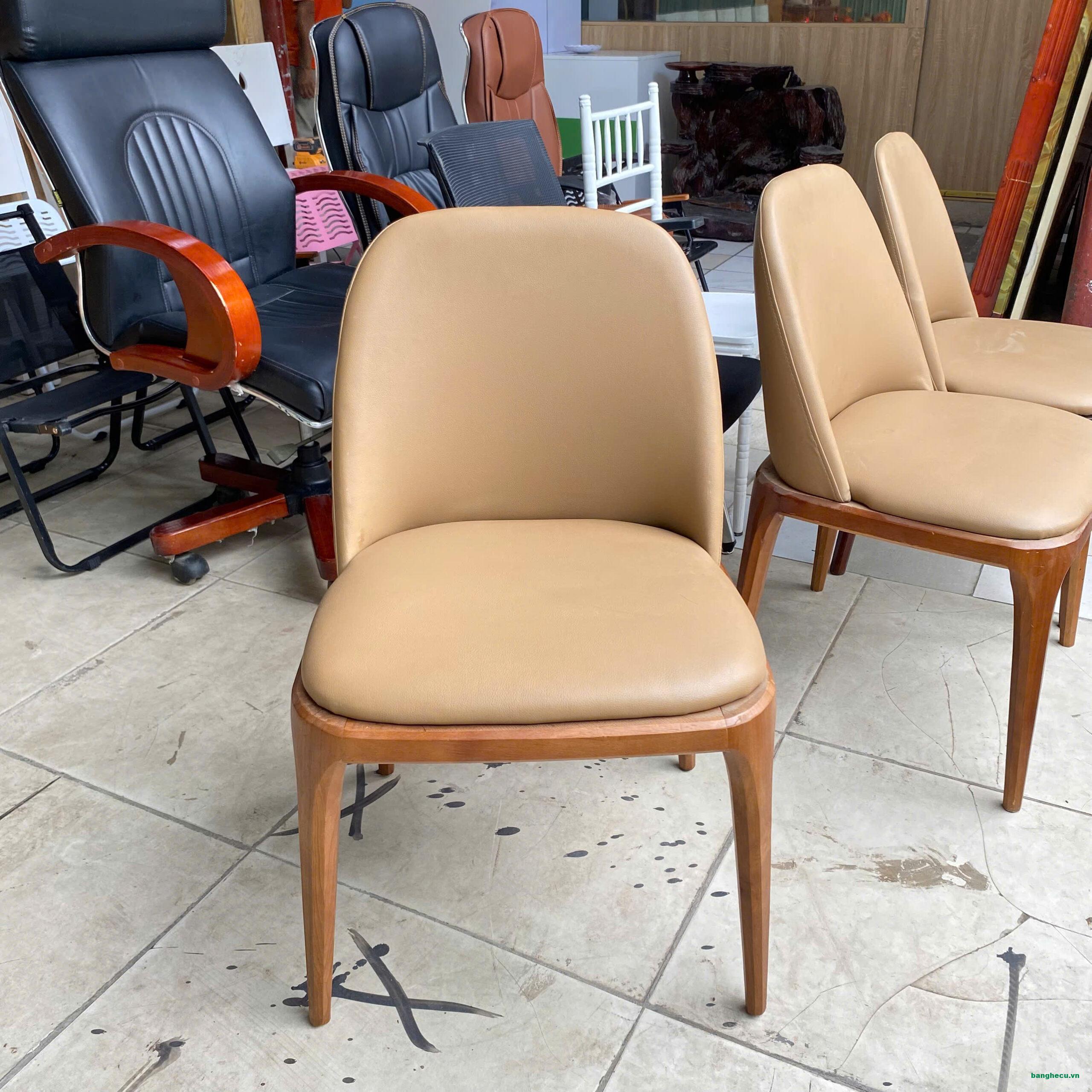 Ghế cafe, ghế ăn Grace bọc da cao cấp
