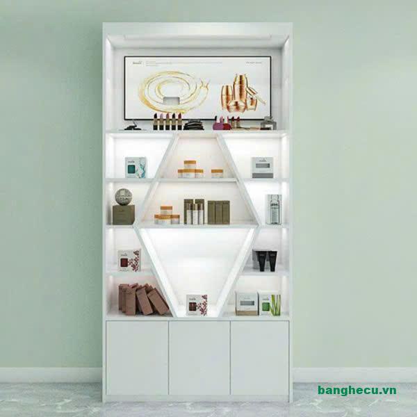 Thanh lý Kệ gỗ trưng bày 2m3x90cm như mới