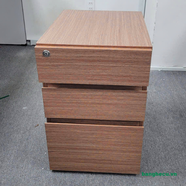Tủ cabin, hộc tủ di động 3 ngăn như mới