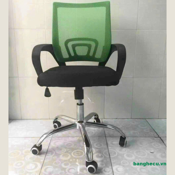 Ghế lưới nhân viên văn phòng chân xoay nhiều màu - Ảnh 4