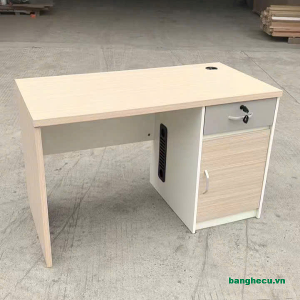 Bàn làm việc gỗ MDF chống ẩm 1m2x60cm (3 mẫu) - Ảnh 4