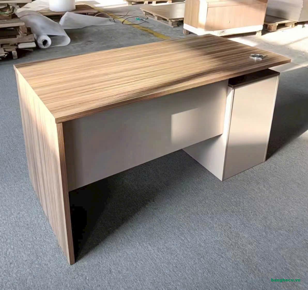 Bàn làm việc gỗ MDF chống ẩm 1m2x60cm (3 mẫu) - Ảnh 2