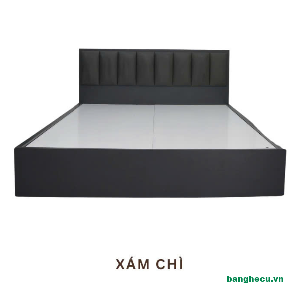 Giường ngủ bọc nệm da cao cấp 1m6